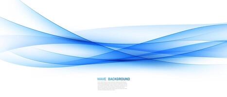 abstrato azul onda fundo moderno fundo Projeto vetor ilustração