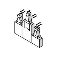 concorrência vencedores isométrico ícone vetor ilustração