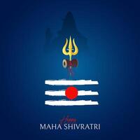 feliz maha Shivratri maha, shivaratri desejos, feliz maha Shivratri social meios de comunicação postar , Shivratri rede bandeira, história, impressão vetor