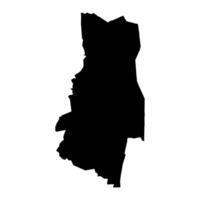 lubombo região mapa, administrativo divisão do eswatini. vetor ilustração.