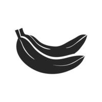 mão desenhado banana personagens vetor ilustração