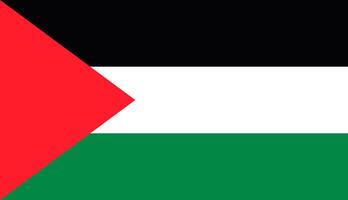 Palestina bandeira vetor Projeto modelo. Palestina nacional bandeira