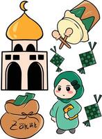 clipart do ramadã vetor