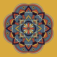 floral mandala vetor ilustração