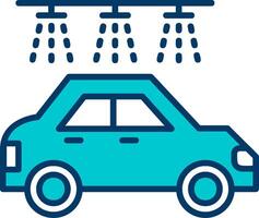 ícone de vetor de lavagem de carros