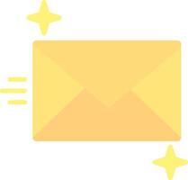 o email plano luz ícone vetor