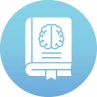 neurologia livro vetor ícone