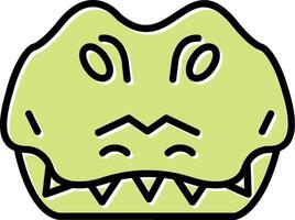 crocodilo vetor ícone