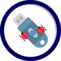 ícone de vetor de pen drive