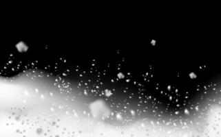banho espuma isolado em transparente fundo. xampu bolhas textura.espumante xampu e banho espuma vetor ilustração.