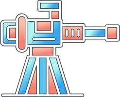 pesado máquina arma de fogo vetor ícone