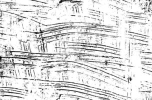 Preto grunge textura coçar, arranhão em branco fundo, uma Preto e branco desenhando do uma linha, vintage ruído vetor