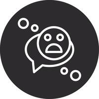 emoji invertido ícone vetor