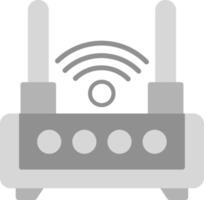 ícone de vetor de roteador wifi