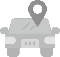 carro localização vetor ícone