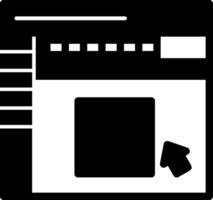 ícone de glifo de ferramenta vetor