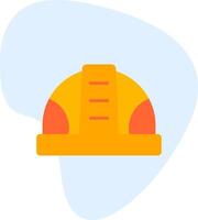 ícone de vetor de capacete de construção