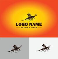 centopéia logotipo vetor arte ícone gráficos para o negócio marca ícone centopéia logotipo modelo