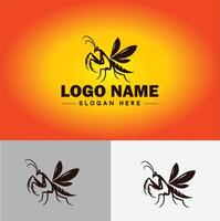 louva a Deus logotipo vetor arte ícone gráficos para o negócio marca ícone louva a Deus logotipo modelo