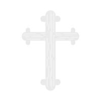 cristão Cruz religioso ilustração vetor