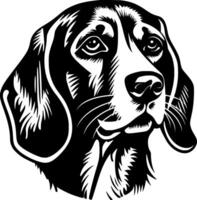 beagle - Alto qualidade vetor logotipo - vetor ilustração ideal para camiseta gráfico