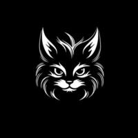 gato - minimalista e plano logotipo - vetor ilustração