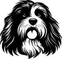 havanese - Alto qualidade vetor logotipo - vetor ilustração ideal para camiseta gráfico