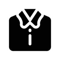 camisa ícone. vetor glifo ícone para seu local na rede Internet, móvel, apresentação, e logotipo Projeto.
