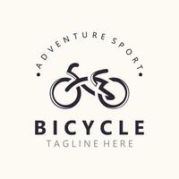bicicleta logotipo modelo Projeto inspiração. bicicleta loja qualidade símbolo ícone vetor