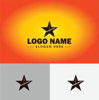 Estrela logotipo vetor arte ícone gráficos para o negócio marca ícone Estrela logotipo modelo