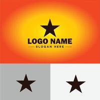 Estrela logotipo vetor arte ícone gráficos para o negócio marca ícone Estrela logotipo modelo