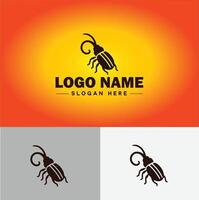 gorgulho inseto pragas logotipo vetor arte ícone gráficos para o negócio marca ícone gorgulho logotipo modelo