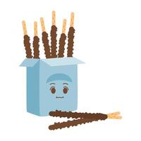 bolacha Gravetos do pepero dia ilustração vetor