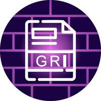 gri criativo ícone Projeto vetor