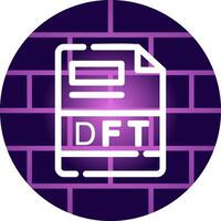 dft criativo ícone Projeto vetor