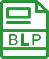 blp criativo ícone Projeto vetor