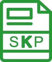 skp criativo ícone Projeto vetor