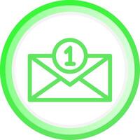 Novo o email criativo ícone Projeto vetor