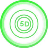 5d dados armazenamento criativo ícone Projeto vetor