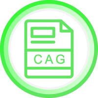 cag criativo ícone Projeto vetor