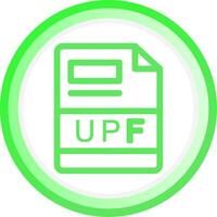 upf criativo ícone Projeto vetor