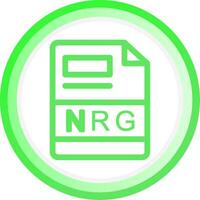 nrg criativo ícone Projeto vetor