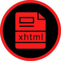 xhtml criativo ícone Projeto vetor