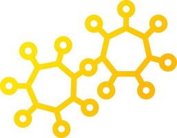 moléculas criativo ícone Projeto vetor