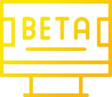 beta criativo ícone Projeto vetor