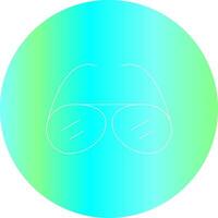 design de ícone criativo de óculos de sol vetor