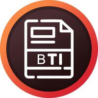 bti criativo ícone Projeto vetor