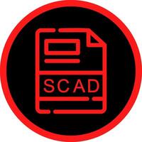 scad criativo ícone Projeto vetor