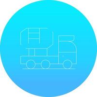 misturador caminhão criativo ícone Projeto vetor