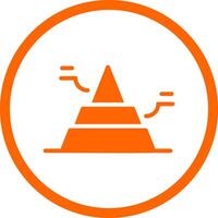 básico pirâmide criativo ícone Projeto vetor